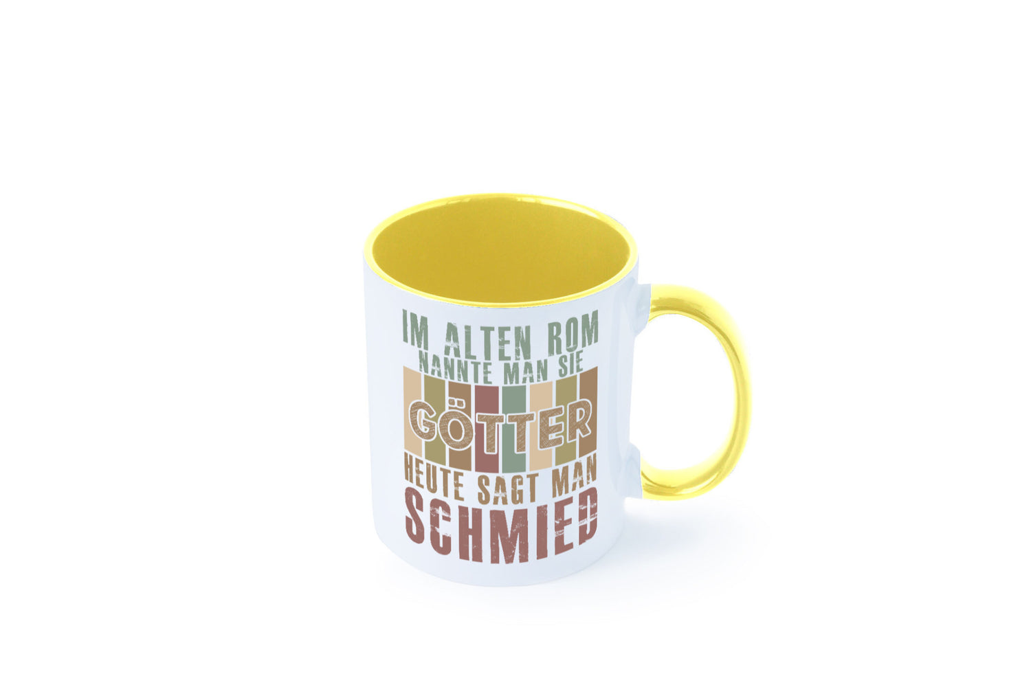 Heute sagt man: Schmied | schmieden lustig Humor Geschenkidee Geschenk Tasse