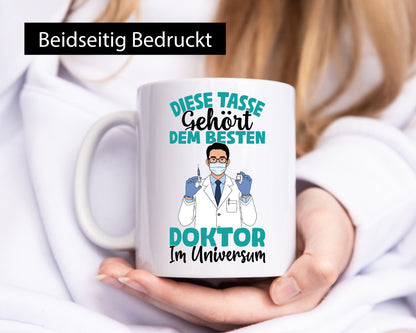 Im Universum: Doktor | Doktorand Doktortitel Geschenk Humor Geschenkidee