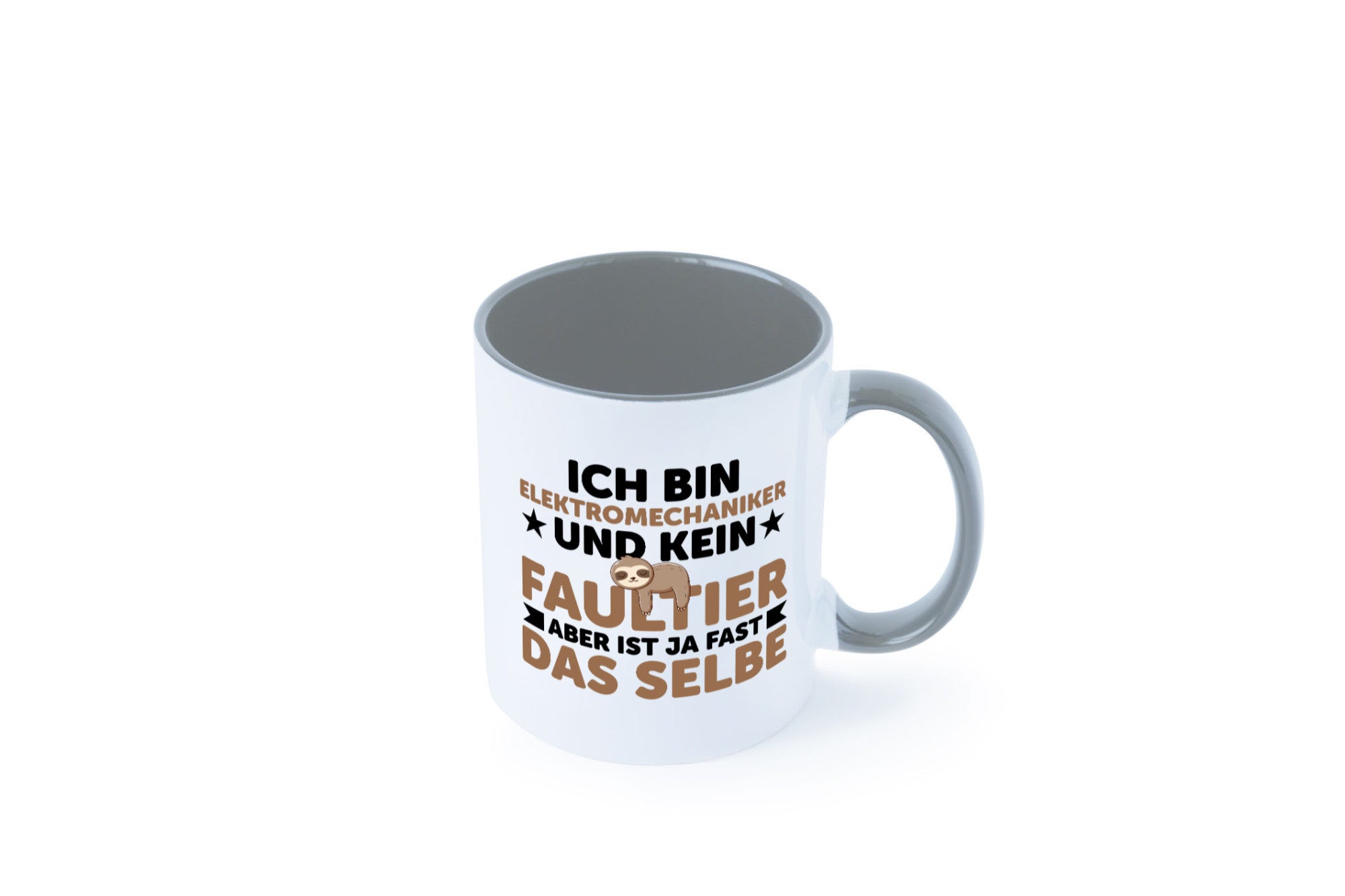 Ich bin kein Faultier: Elektromechaniker | Mechaniker Geschenkidee