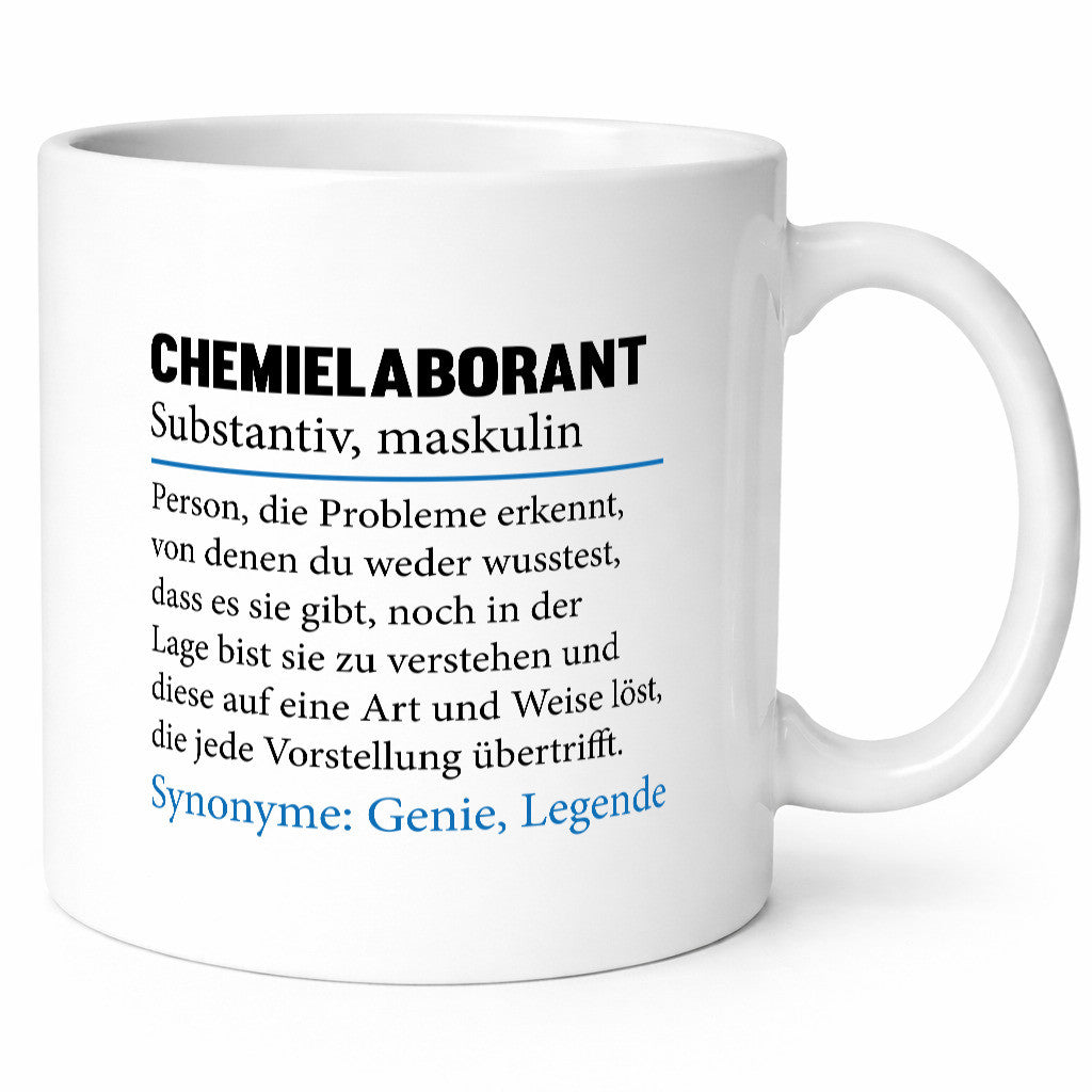 Chemielaborant | lustig Laborant Chemie Beruf Geschenk Arbeit Kollegen Büro