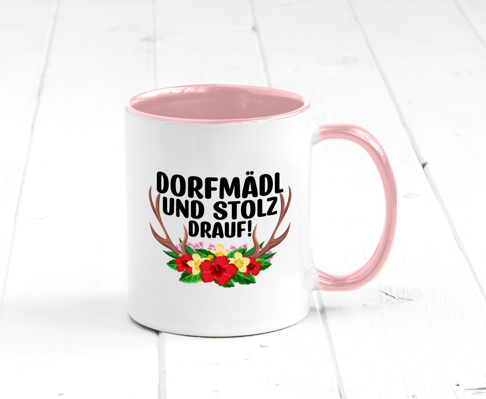 Dorfmädel und stolz drauf | Dorfkind Dorf v2 Geschenkidee Humor Tasse