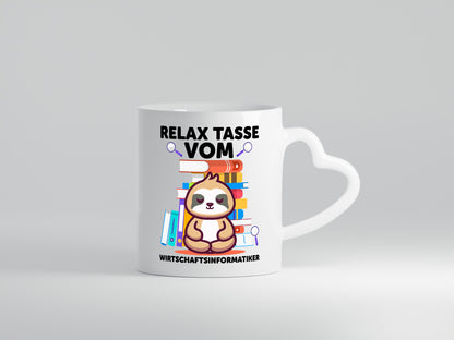 Relax Tasse: Wirtschaftsinformatiker v2 Humor Geschenkidee Tasse
