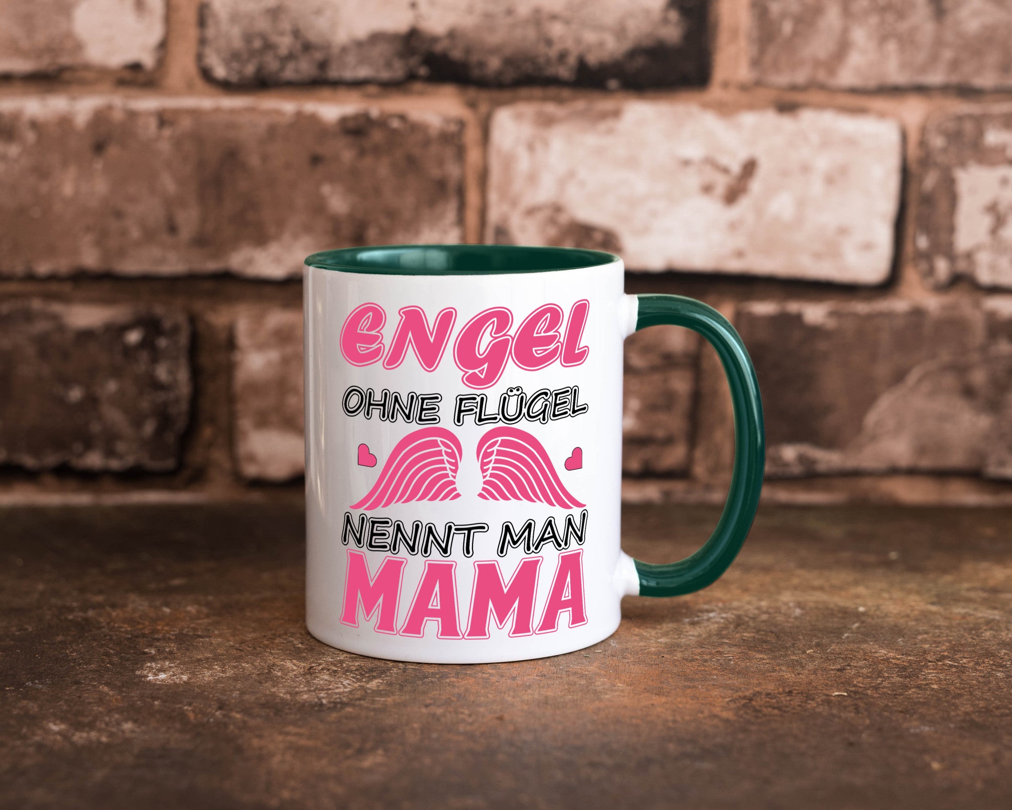 Mama Engel Humor Familie Geschenkidee Tasse