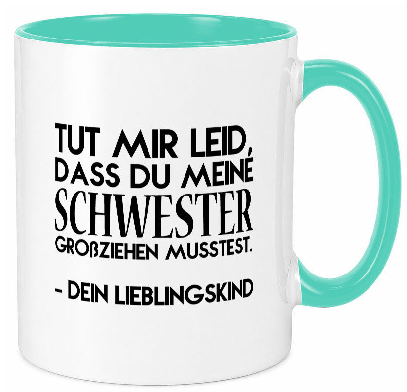 Lieblingskind | Eltern Schwester Kinder lustig Geschenk Humor Geschenkidee