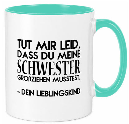 Lieblingskind | Eltern Schwester Kinder lustig Geschenk Humor Geschenkidee