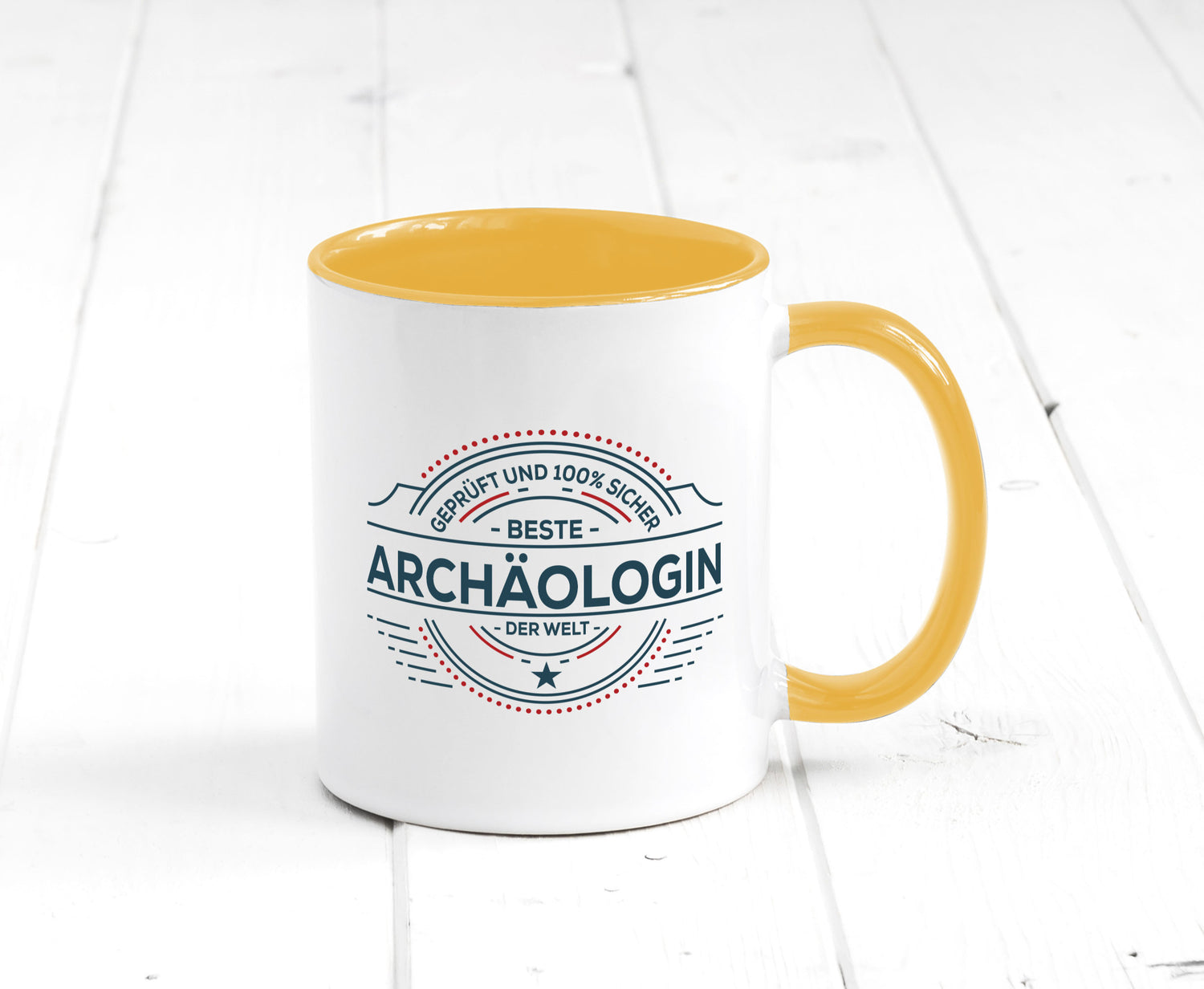 Geprüft und sicher: Archäologin| Archäologie | Forscherin Geschenk Humor
