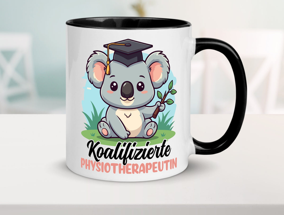 Koalifizierte Physiotherapeutin Humor Geschenkidee Tasse