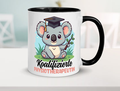Koalifizierte Physiotherapeutin Humor Geschenkidee Tasse