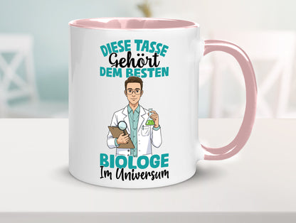 Im Universum: Biologe | Biologie Naturforscher Humor Geschenkidee Tasse