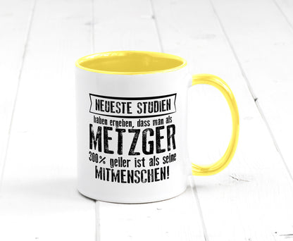Neuste Studien: Metzger | Fleischer Metzgerei lustig Humor Geschenkidee