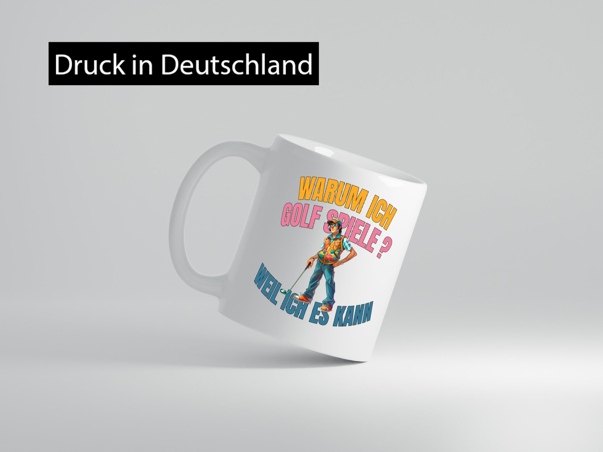 Golfer, Golfen, Golffreiheit, lustige Geschenkidee