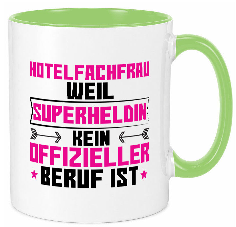 Superheldin Hotelfachfrau | Hotel lustiger Spruch Geschenk Humor Geschenkidee