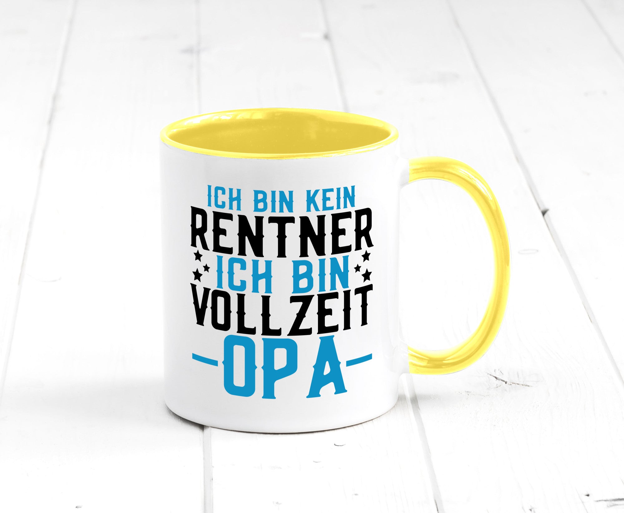 Rentner | Vollzeit Opa Pension Ruhestand Großvater lustiger Spruch Geschenk