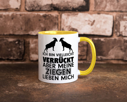 Meine Ziegen | Hirte Tasse Bauernhof Hirtin Bauer Humor Geschenkidee