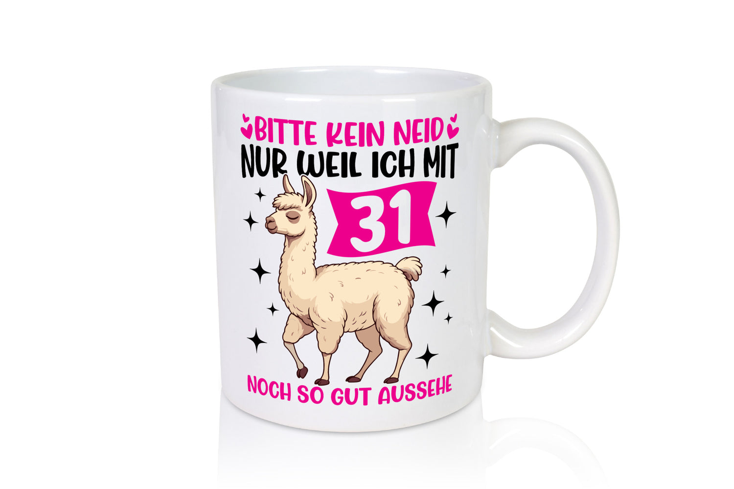 31. Geburtstag | 31 Jahre Lama gut aussehen lustiger Spruch Geschenk