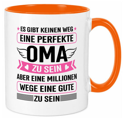 Ich bin eine gute Oma | Großmutter Beste der Welt lustiger Spruch Geschenk Tasse