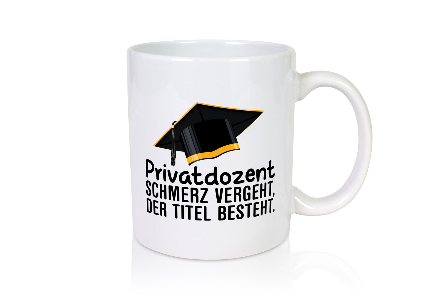 Privatdozent | Der Titel besteht Beachlor Humor Geschenkidee Tasse