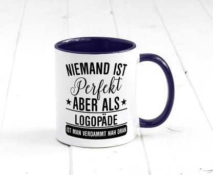 Verdammt nah dran: Logopäde | Sprachtherapie lustig Humor Geschenkidee Geschenk