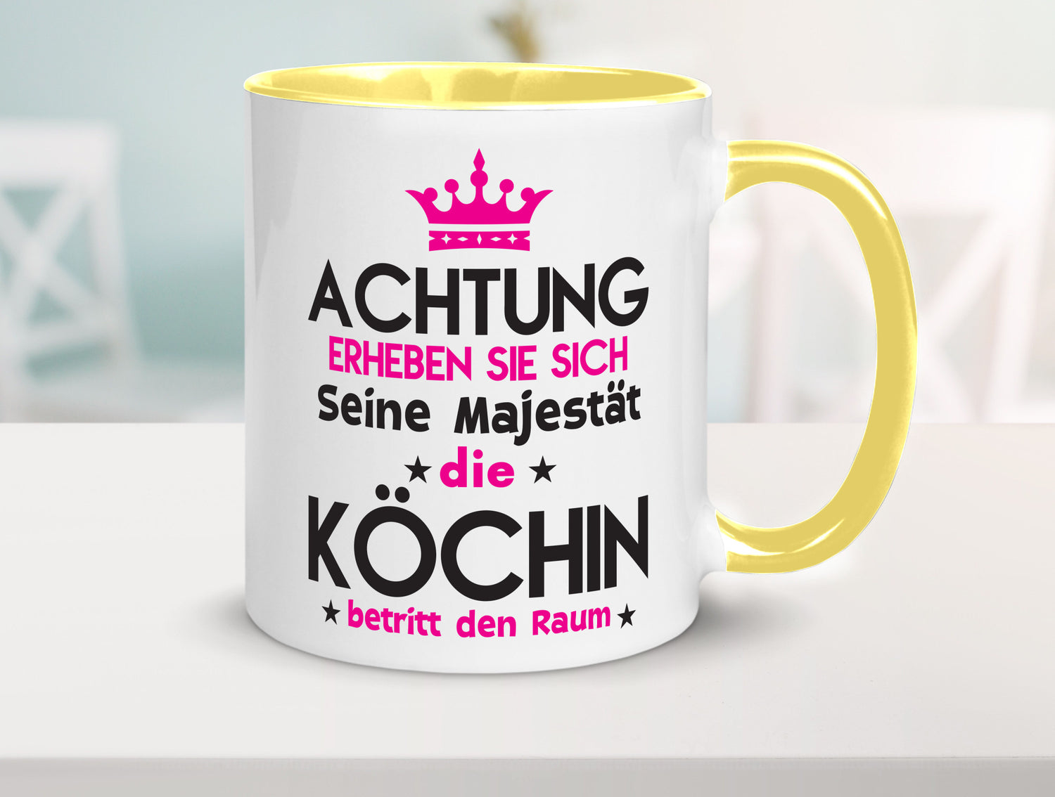 Seine Majestät Köchin | Chefköchin Chefkoch Humor Arbeit Kollegen Büro