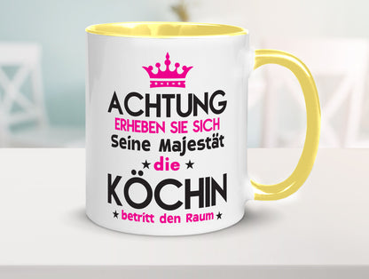 Seine Majestät Köchin | Chefköchin Chefkoch Humor Arbeit Kollegen Büro