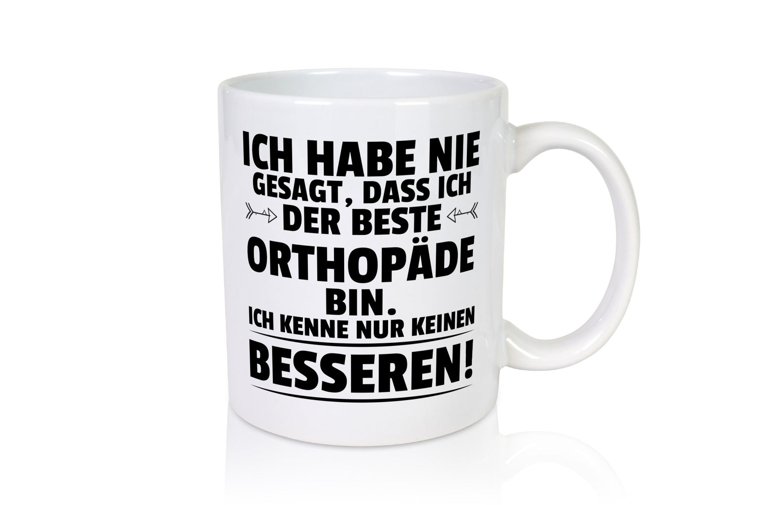 Der Beste Orthopäde | Orthopädie Humor Geschenkidee Tasse