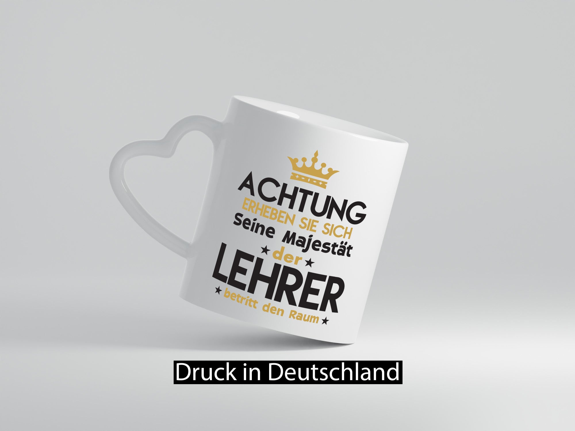Seine Majestät Lehrer | Schule Beruf Schüler Geschenkidee Arbeit Kollegen Büro