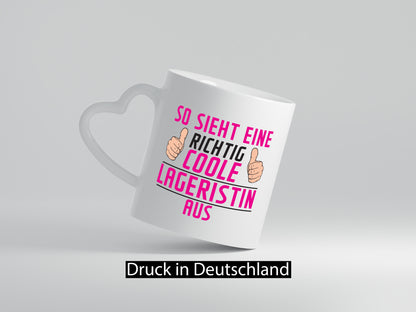 Richtig Coole Lageristin | Beruf Lager Arbeiterin Humor Arbeit Kollegen Büro