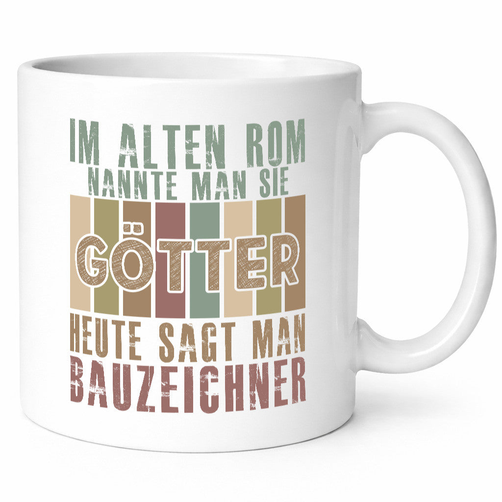 Heute sagt man: Bauzeichner | Zeichner lustiger Spruch Geschenk Humor