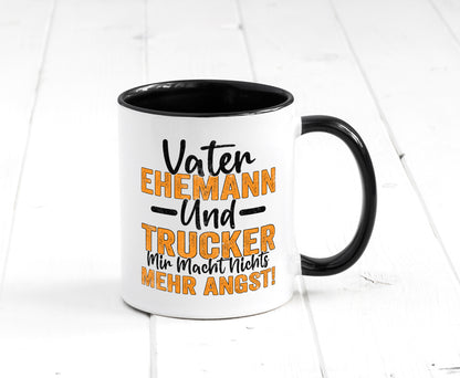 Vater Ehemann Trucker | Driver LKW Fahrer v2 Geschenk Familie Geschenkidee Tasse