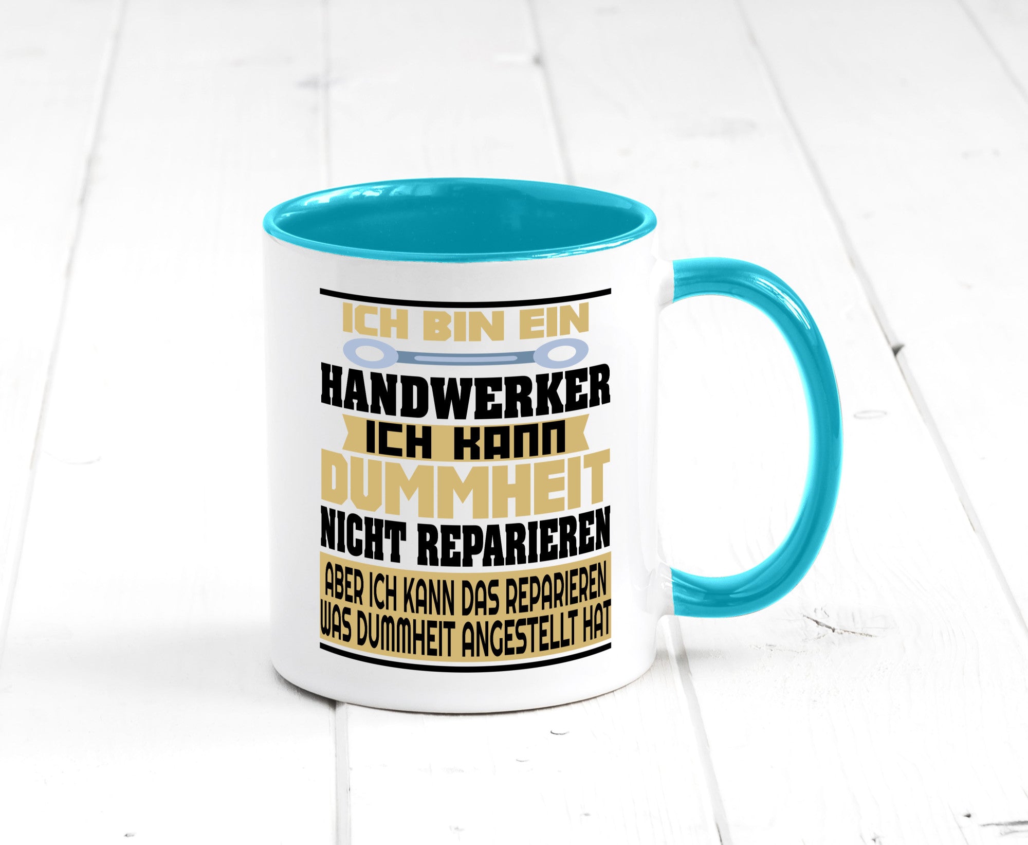 Ich bin Handwerker | Dummheit Schlechte Arbeit lustiger Spruch Geschenk