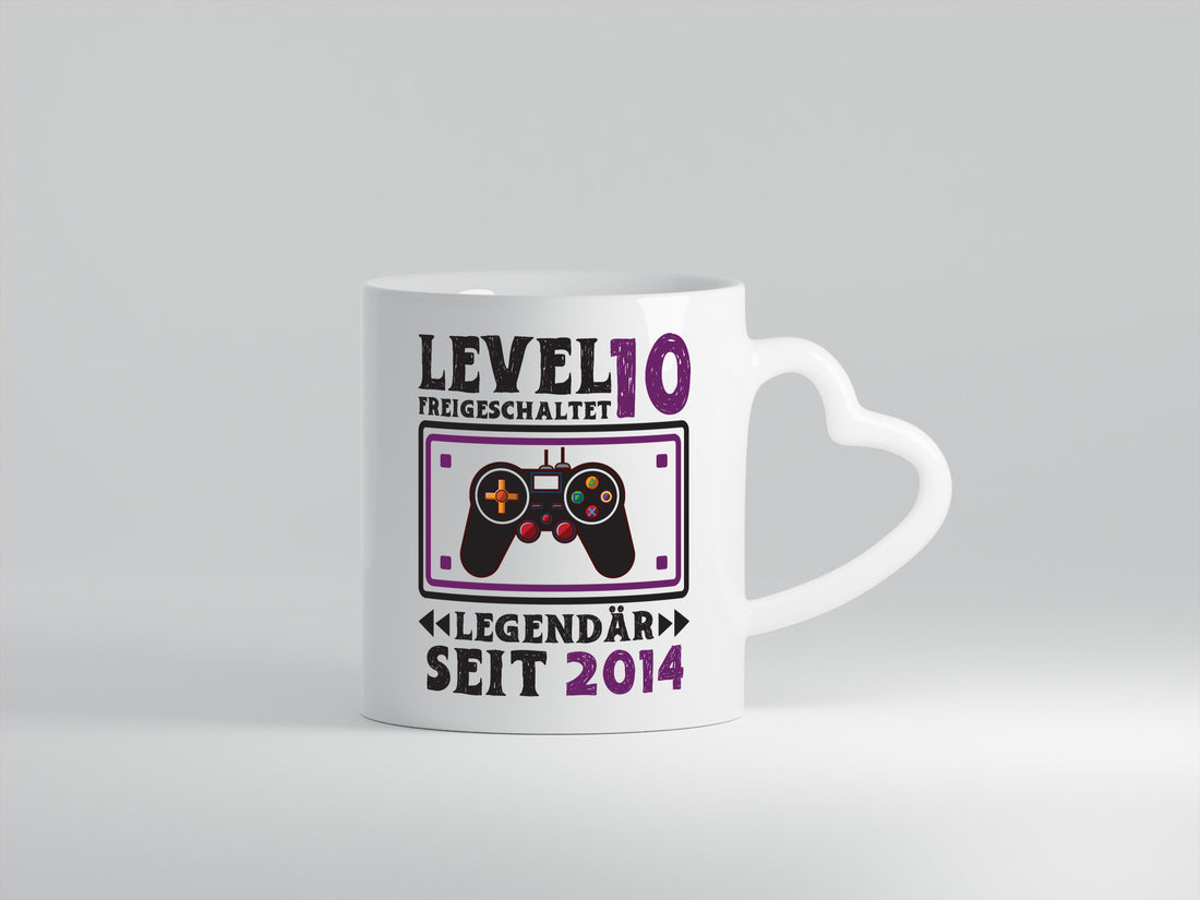 Level 10 Unlocked | 10th Birthday Gamer 2014 Gift Idea Humor Mug