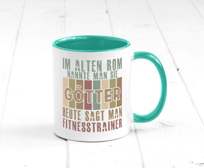 Heute sagt man: Fitnesstrainer | Personal Trainer Geschenkidee Humor Tasse