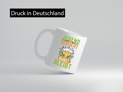 Jugend vergeht durst bleibt | Biertrinker Bierliebhaber lustiger Spruch