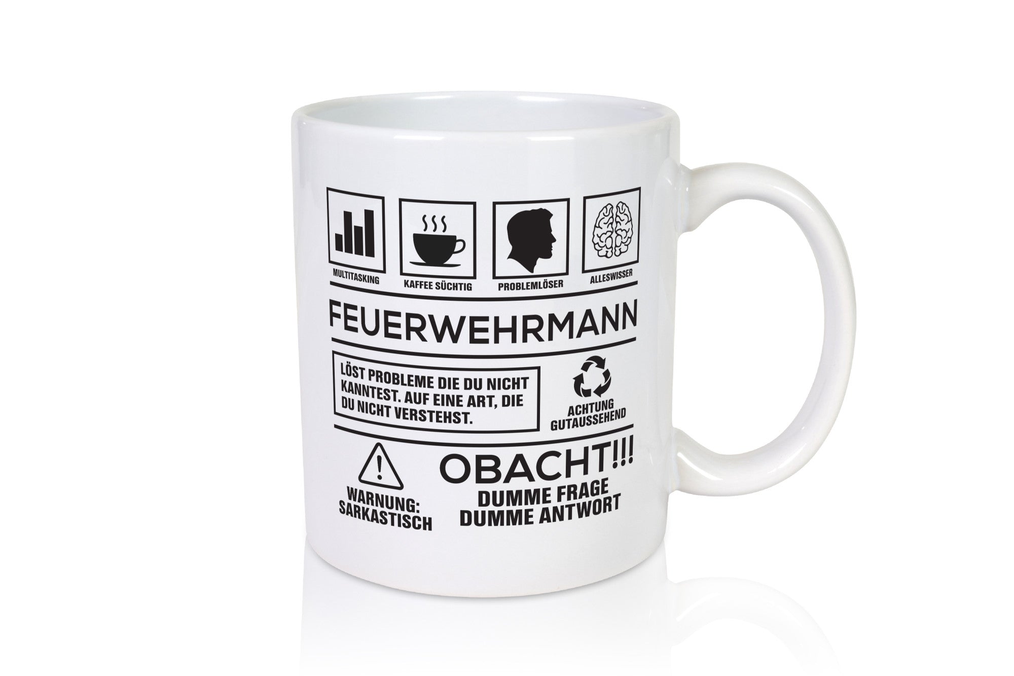 Attention Problems Fireman | Funny Firefighter Humor Gift Idea Gift