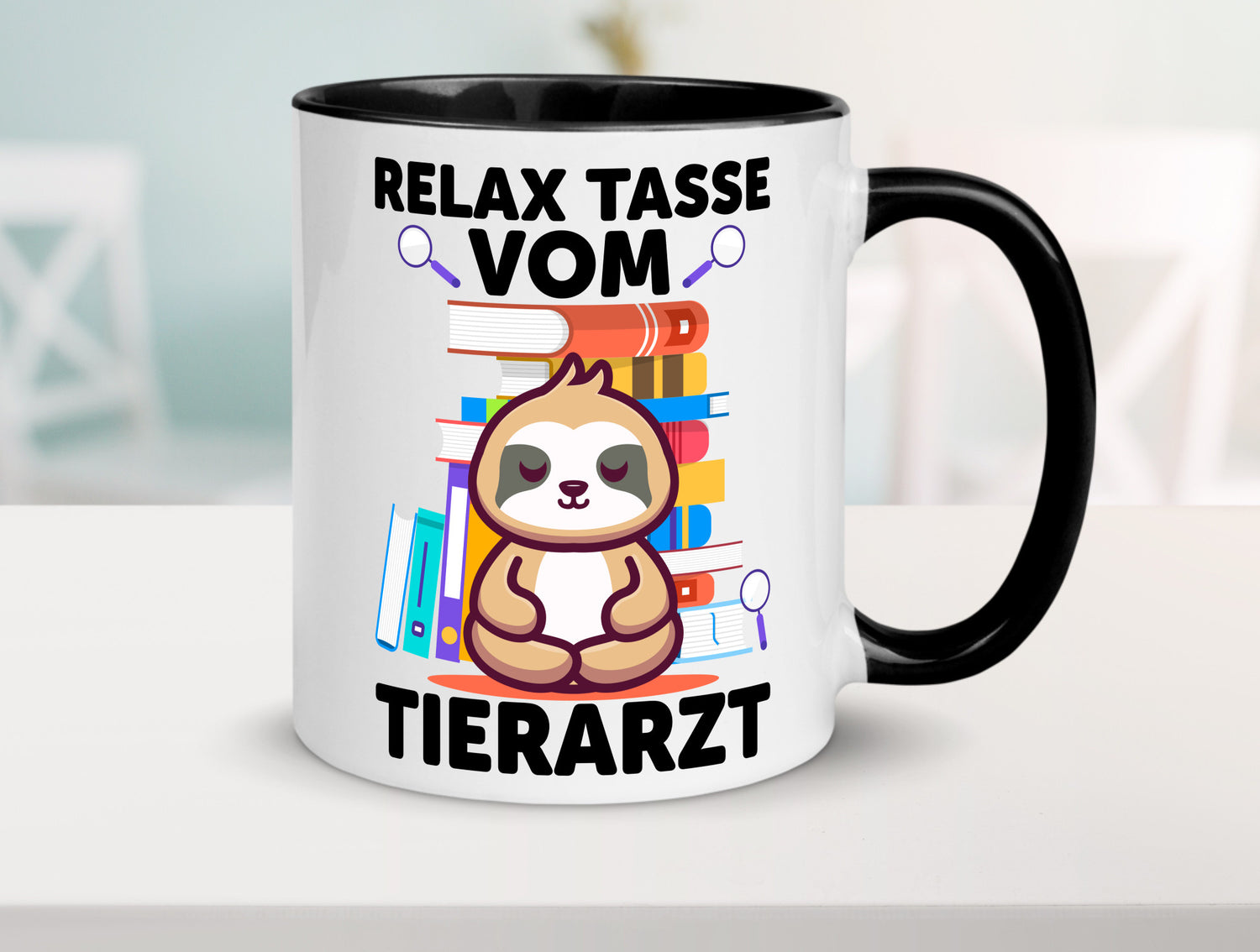Relax Tasse: Tierarzt | Tiermedizin Mediziner Geschenkidee Tierliebhaber Humor