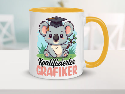 Koalifizierter Grafiker | Grafik Design lustiger Spruch Geschenk Humor
