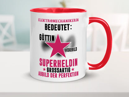 Bedeutung von Elektromechanikerin | Mechanikerin lustiger Spruch Geschenk Humor