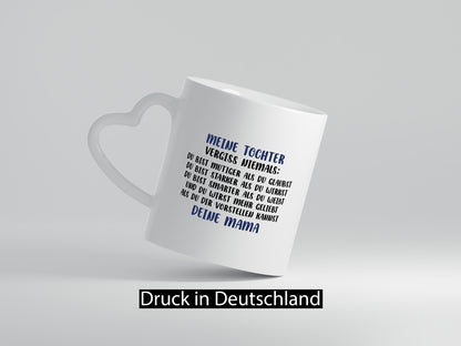 Meine Tochter vergisst niemals | Muttertag Mama lustiger Spruch Geschenk