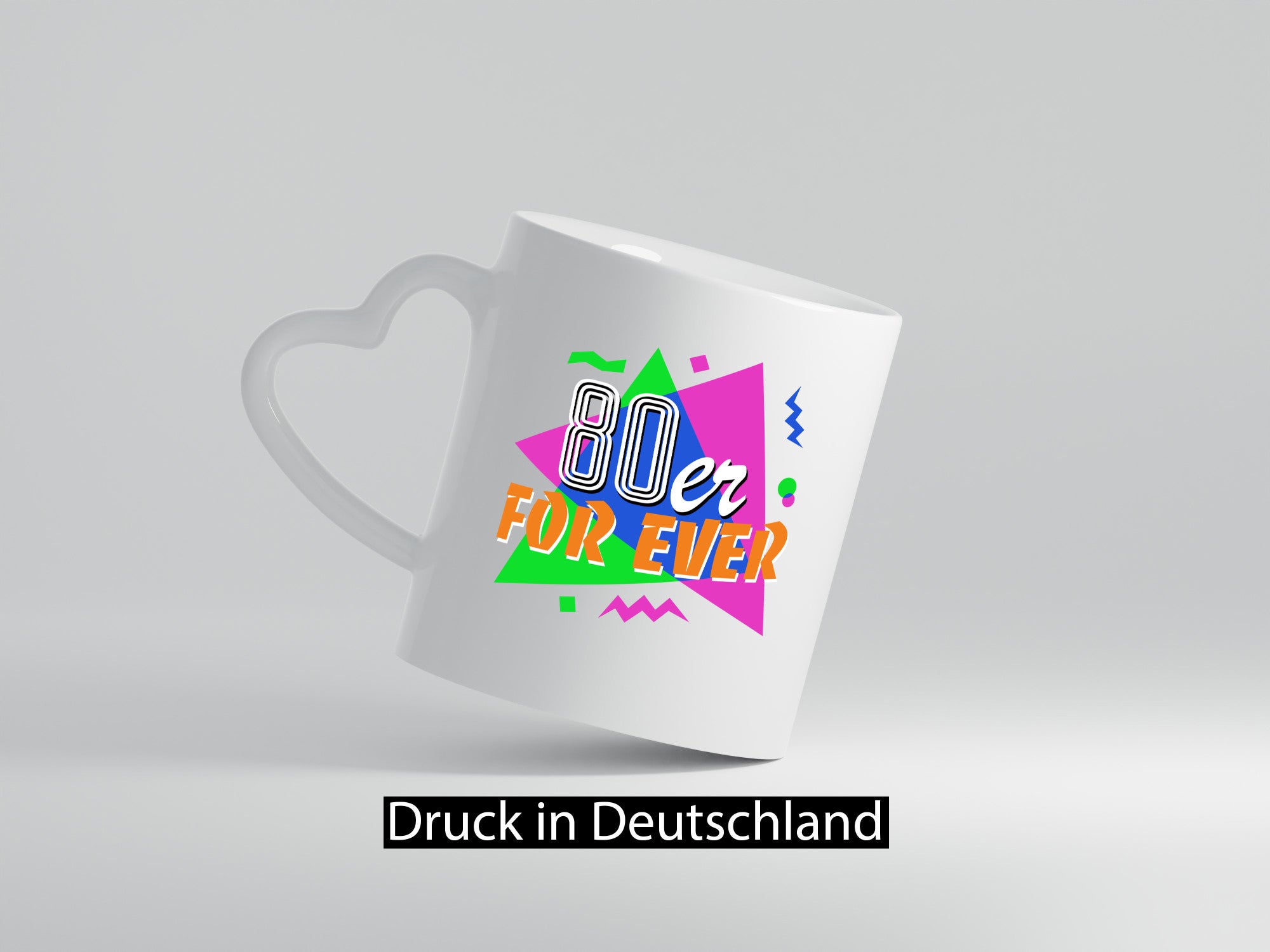 80er For Ever - Jahre bunt + verrückt Geschenk Humor Geschenkidee lustiger