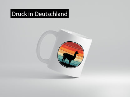 Lama | Alpaka Vintage Humor Geschenkidee Tasse