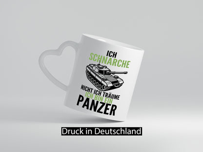 Träume bin ein Panzer | Panzerfahrer Tigerpanzer WW2 v2 lustig Humor