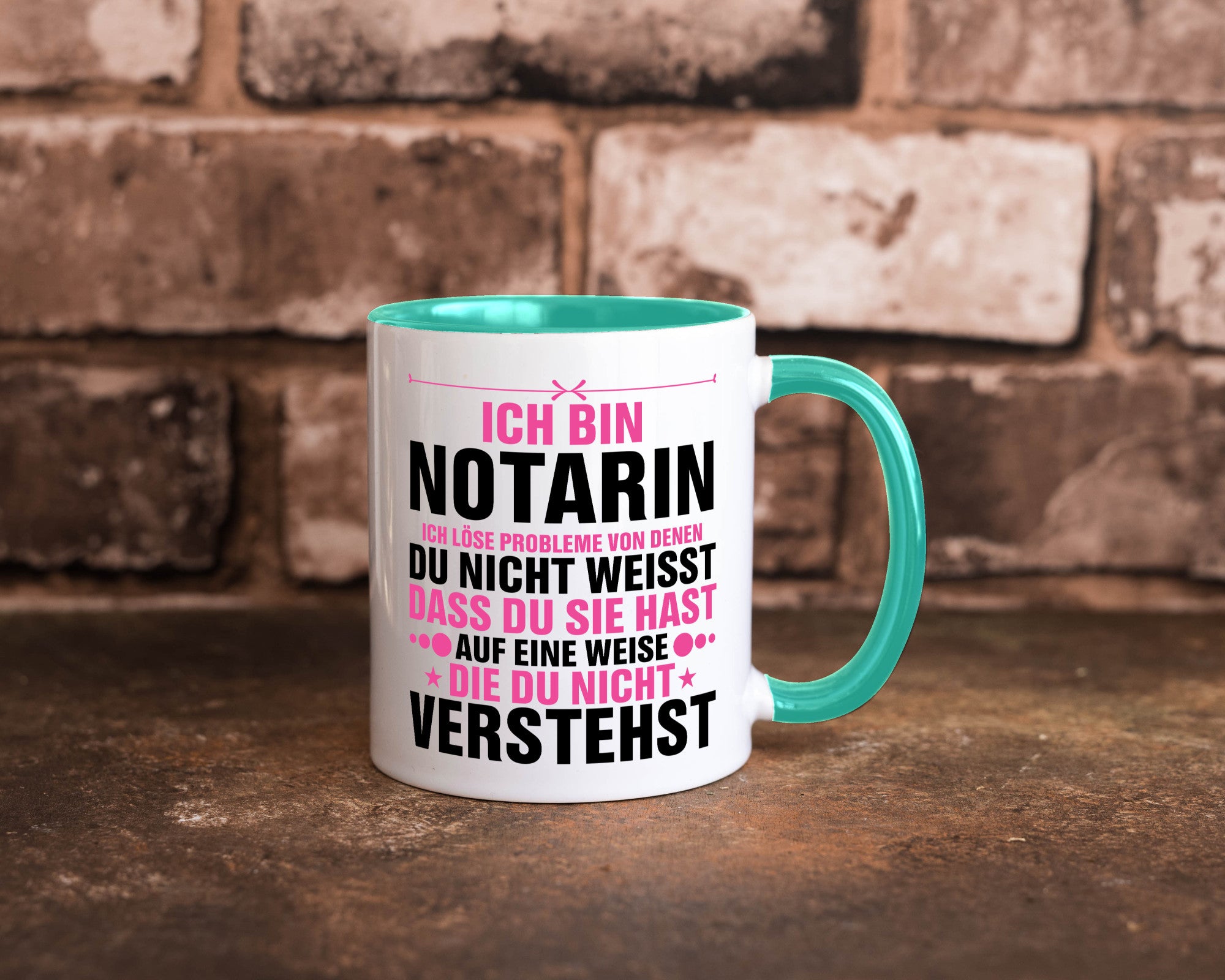 Löse Probleme: Notarin | Juristin v2 lustiger Spruch Geschenk Humor