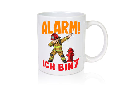 7. Geburtstag | 7 Jahre Feuerwehr Junge lustiger Spruch Geschenk Geschenkidee