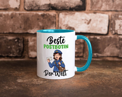 Beste Postbotin | Beruf Post Briefträger v2 lustig Arbeit Kollegen Büro