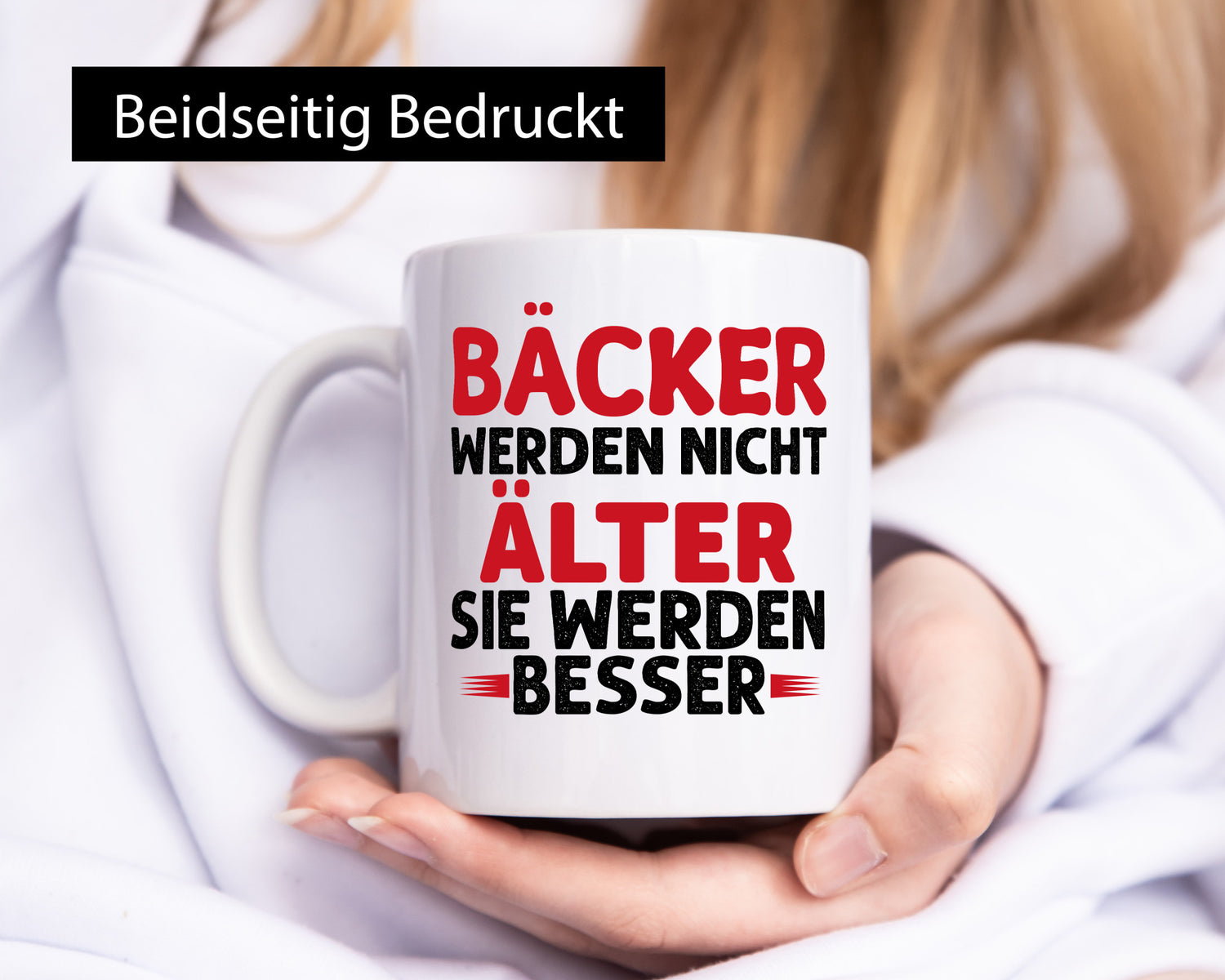 Bäcker werden nicht älter Sie besser lustig Humor Geschenkidee Geschenk Tasse