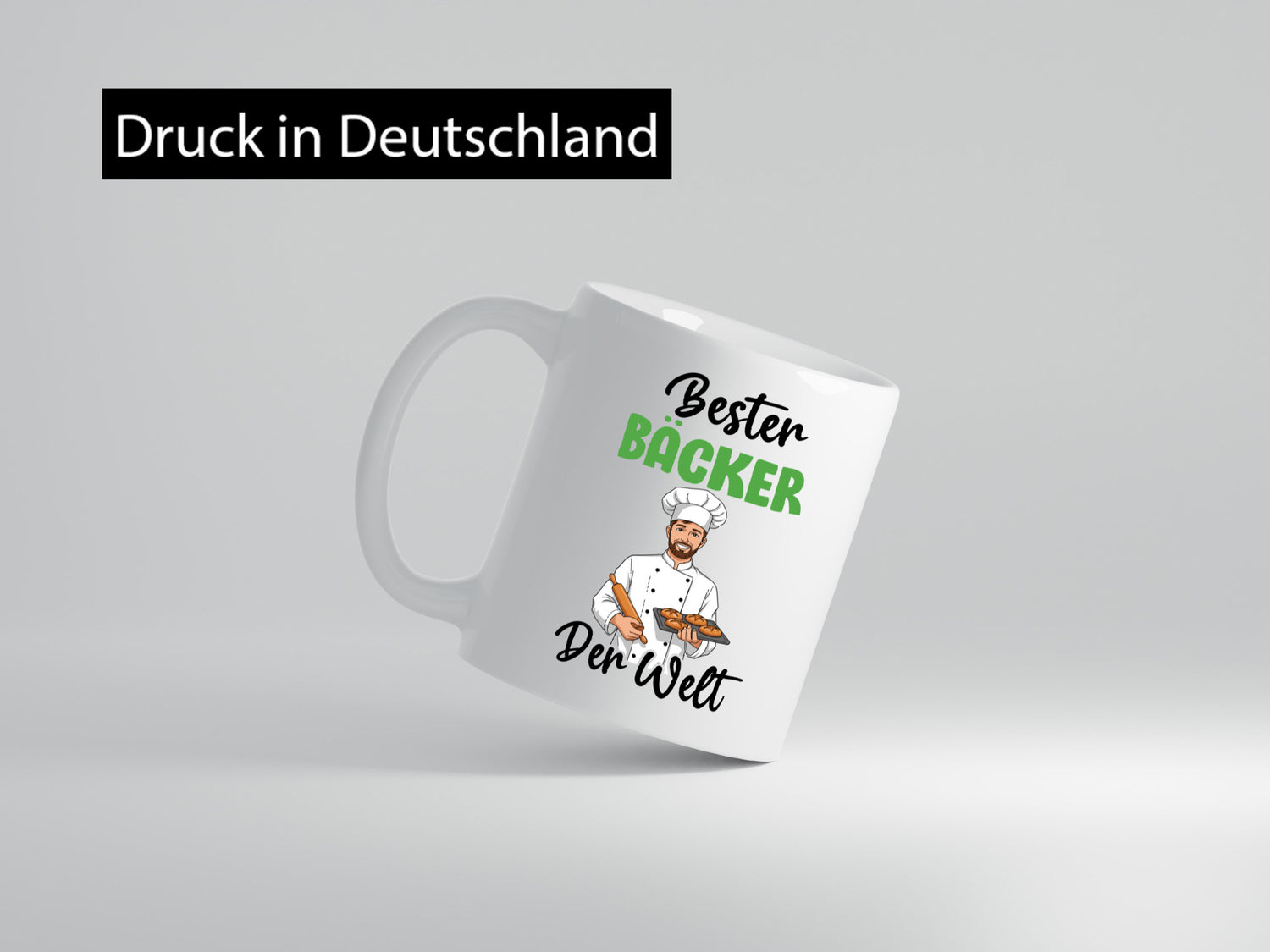 Bester Bäcker | Bäckerei Backen Konditor v2 Humor Geschenkidee Tasse