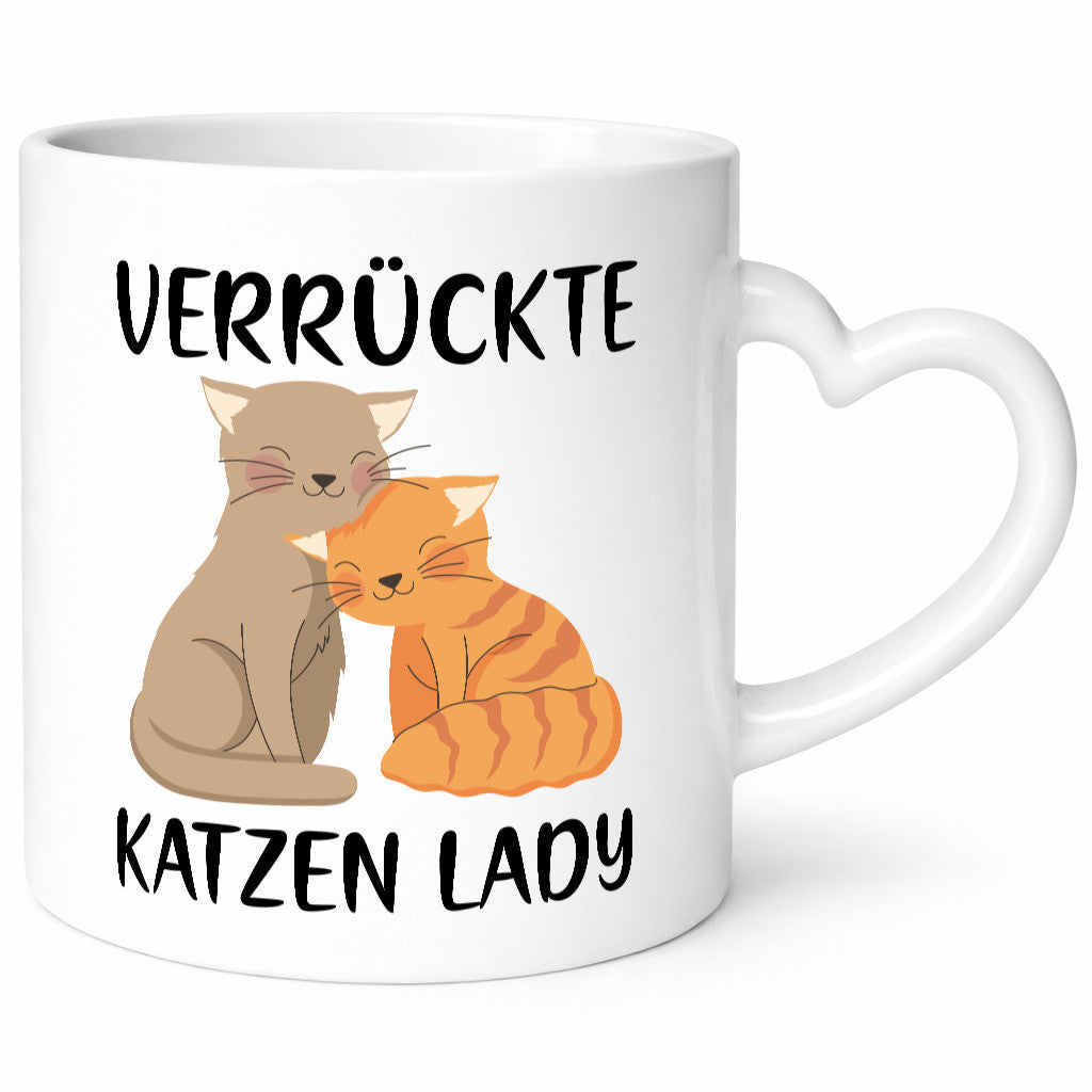 Verrückte Katzen Lady | Ich liebe Katzenliebhaber Geschenk Tierliebhaber Humor