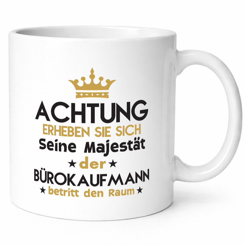 Seine Majestät Bürokaufmann | Kaufmann lustig Arbeit Kollegen Büro Geschenk
