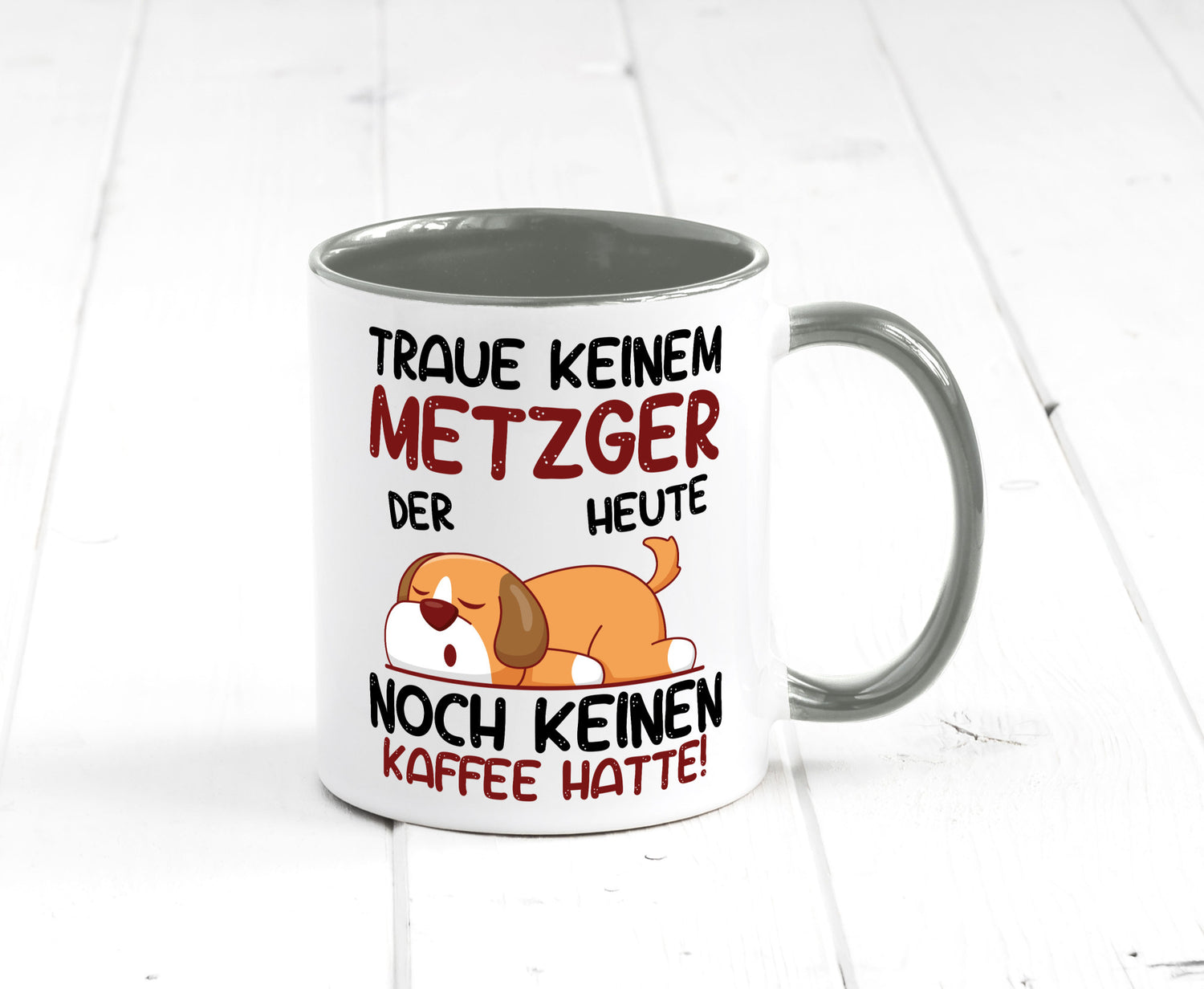 Traue keinem Metzger | Fleischer Metzgerei lustiger Spruch Geschenk Humor