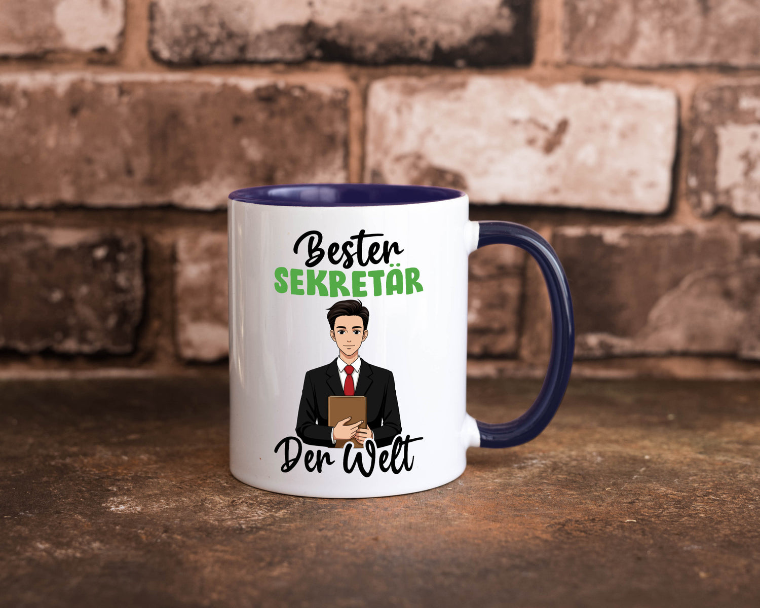 Bester Sekretär | Büro v2 lustiger Spruch Geschenk Arbeit Kollegen Tasse